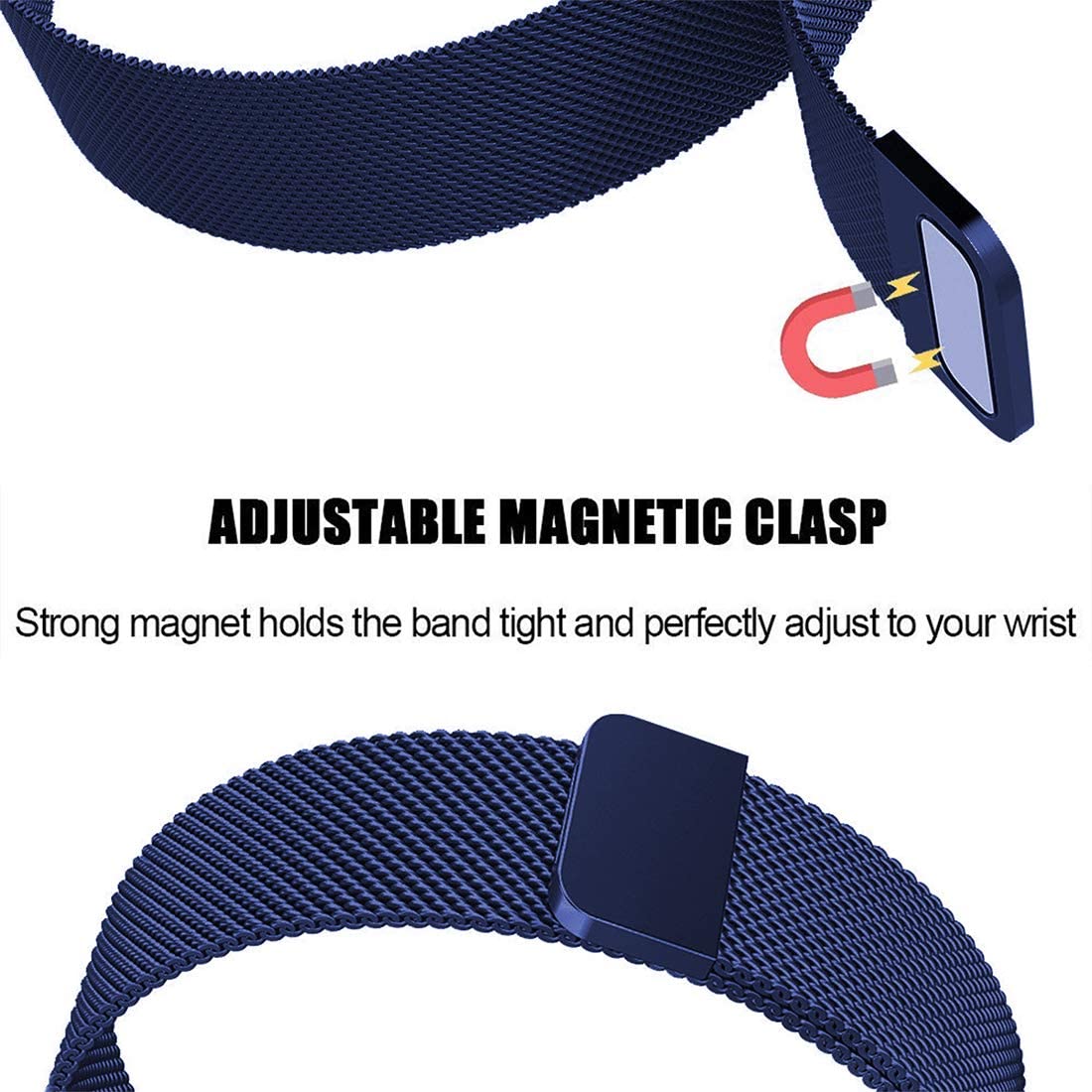 For Garmin Vivoactive Garmin Vivoactive HR Fashionable Stainless Steel Magnetic Clasp Milanese Mesh Wrist Strap Smart Watch Band (20mm) For Garmin Vivoactive Garmin Vivoactive HR Fashionable Stainless Steel Magnetic Clasp Milanese Mesh Wrist Strap Smart Watch Band (20mm)